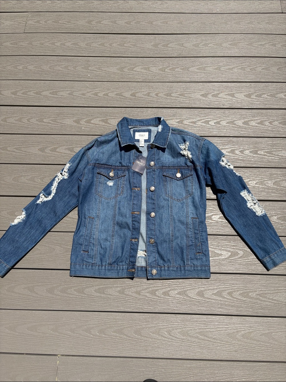 NWT Jean Jacket